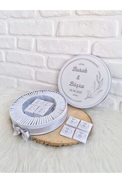 Angel Gift Chocolate 50 Adet Isme Özel Nikah/söz/nişan Hatırası Hediyelik Çik...