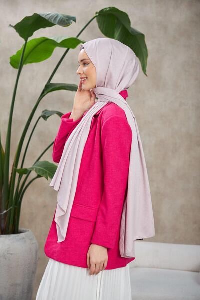 İpekhan Novvela Pattern Silky Jacquard Σάλι Ασημί 9008-02