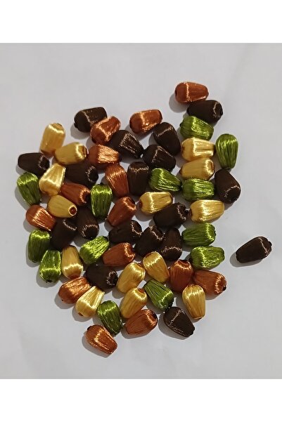 Kösedağ Armut Oyası Boncuğu 100 adet (Sonbahar renkleri)