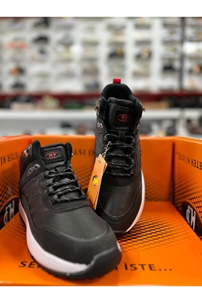 M.P. M.P. 242-2013 Black-White Men's Trekking Sports Boots