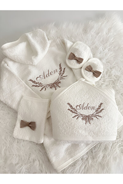 Kokoş Tokalar Bornoz Seti