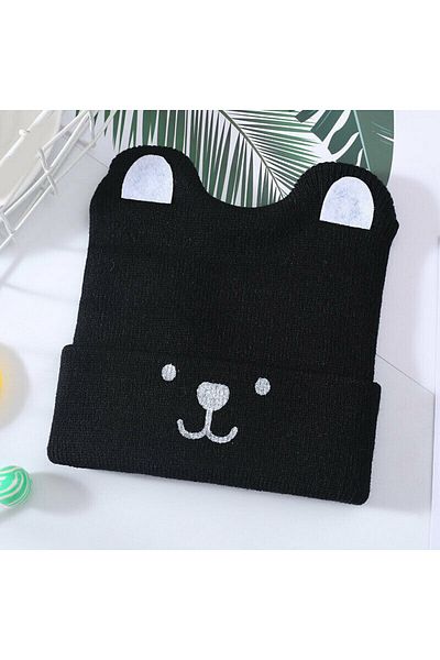 OEM Drool Teddy Bear Hat (Color: Black)