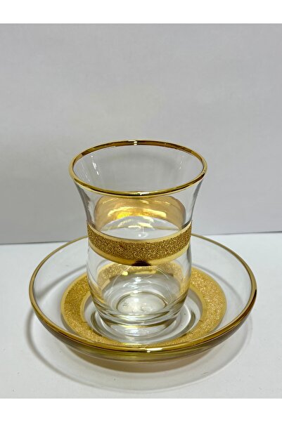 Paşabahçe 42191 Yaldızlı 12 Parça Çay Seti