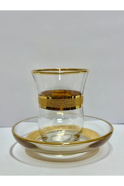 Paşabahçe 42191 Yaldızlı 12 Parça Çay Seti