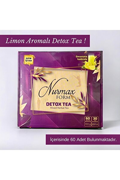 nurmax Limon Aromalı Bitki Çayları