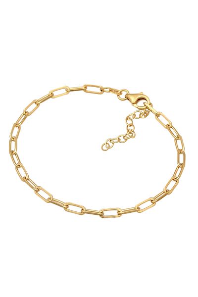 Nenalina Bracelet Ladies Links Charm Holder Basic In 925 Sterling Silver