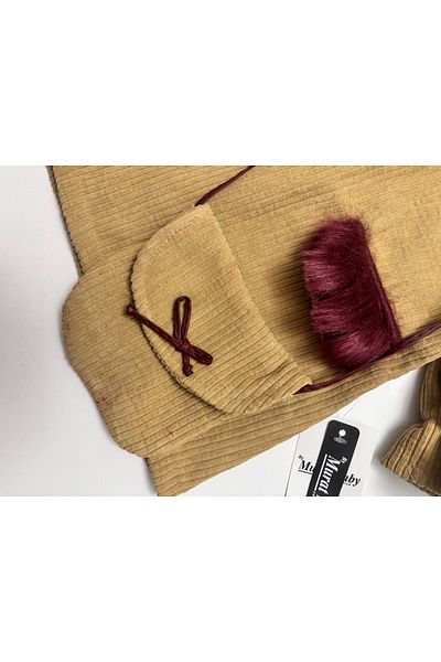cacobutik Baby Girl Bag Velvet Dress
