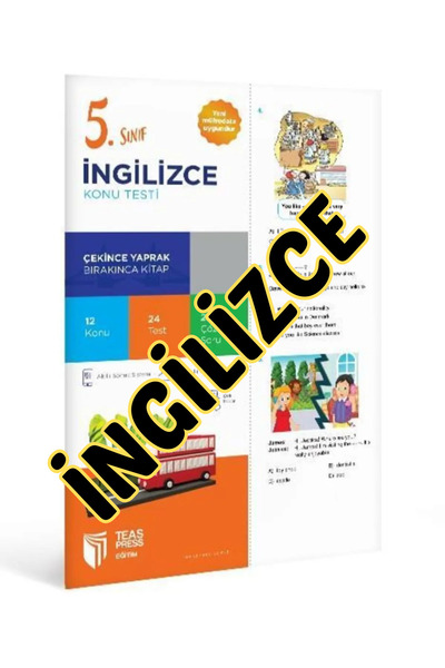 Teas Press 5. Sınıf Ingilizce Konu Testleri ( Yaprak Test )