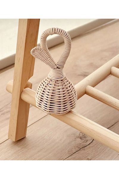 AFRALYAHOME عضاضة أطفال ماراكاس على شكل كمثرى 15 سم