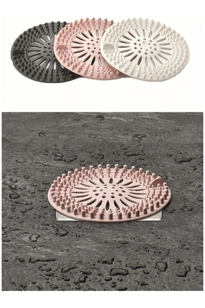 MAİN SHOP Sink Bath Tub Stopper with 3 Pcs Strainer, Round Sink Bathtub Bath Drain Cover M-140