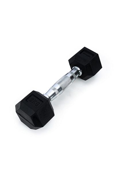 KETTLER Hexagonal Dumbbell Set (2) | Black | Durable Weight Set | Ideal For Home Workouts And Fitness