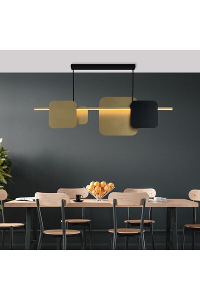 voxlamp lighting solutions Sarkıt Led Avize Luxury Dinner 140 Cm 3000k 25 Watt