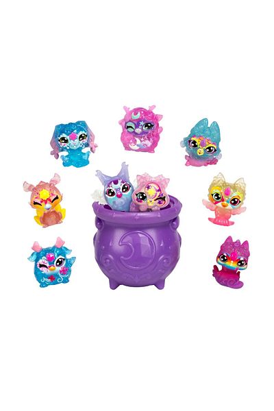 Magic Mixies Minis S1 Pack Of 9 | Light & Color Change Features | Fun Toy Set For Kids, Age 5