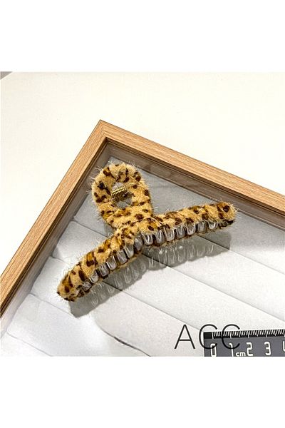 GÜLPEŞE Large Size XXL Leopard Peg Buckle Onno-383