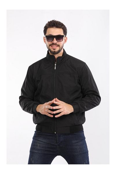 BERNEO Palton sezonier pentru bărbați, căptușit cu elastic