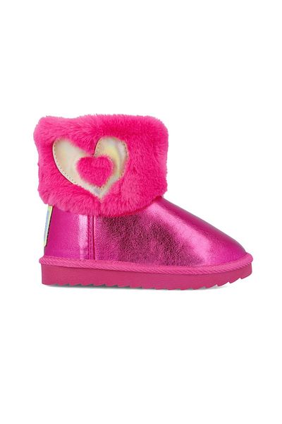 Agatha Ruiz De La Prada Cizmulite pentru fetite Inimioara, Agatha Ruiz De La Prada, fucsia (Marime: 29)
