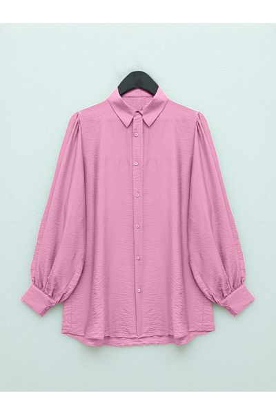 Modamorfo Μπαλόνι Μανίκι Flat Tunic -σκόνη