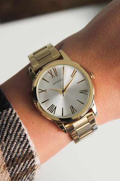 Homies Hm15943S-01 Women's Watch with Steel Band