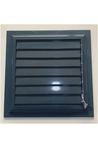 LA PURE DÜNYA 40X40 Anthracite Plastic Grille - Bathroom/Wc Vent, Blinds Anthracite