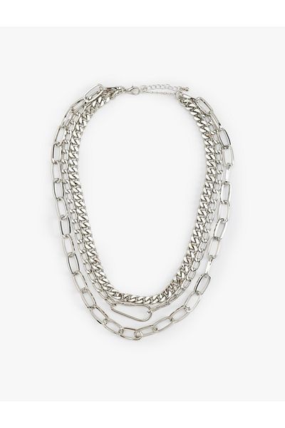Koton Koton X Inji - 3 Layer Thick Chain Necklace