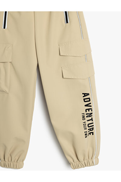 Koton Wasserdichte Skihose – mit Reißverschluss und elastischem Manschettendetail