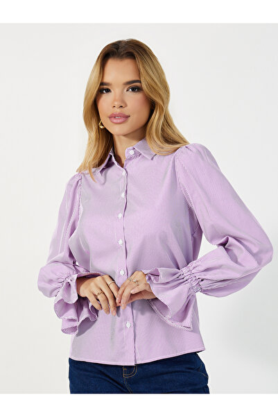 Styli Striped Regular Fit Long Sleeve Shirt