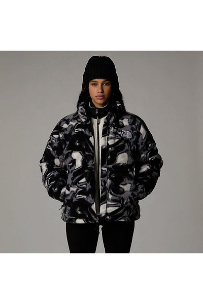 THE NORTH FACE Polar Nuptse Women's Patterned Black Jacket