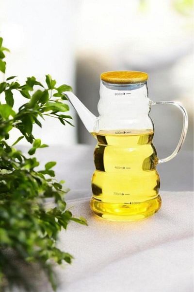 GÖNÜL Gönül Borosilicate Double Glass Oil Vinegar 800ml