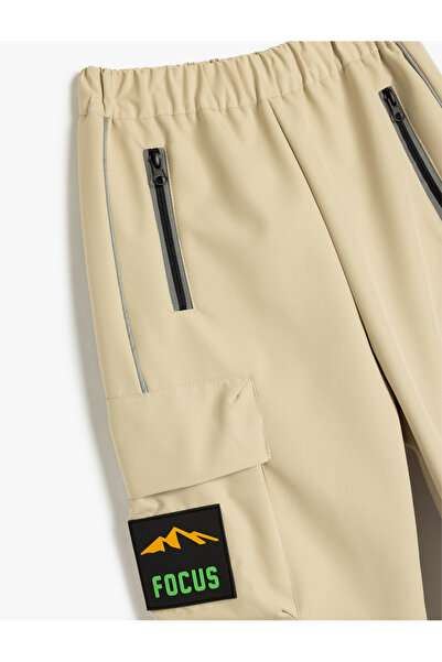 Koton Wasserdichte Skihose – mit Reißverschluss und elastischem Manschettendetail