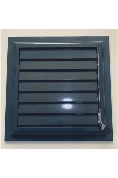 LA PURE DÜNYA 50X50 Anthracite Plastic Grille - Bathroom/Wc Vent, Blinds Anthracite