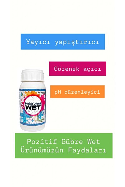 Wet Yayıcı Yapıştırıcı Gözenek Açıcı Ph Düzenleyici 250 Cc