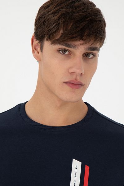 U.S. Polo Assn. Men's Navy Blue Sweatshirt 50293441 -Vr033