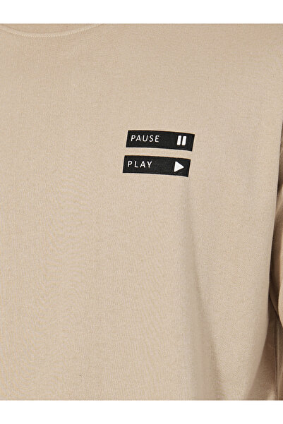 Styli Graphic Print Oversized T-Shirt & Terry Joggers Co-Ords