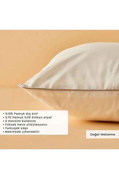 Bella Maison Royal Cotton Pillow White (50X70)