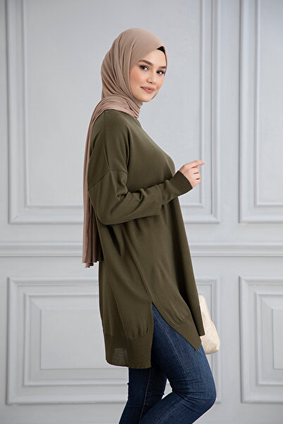 Gülce moda Thin Mercerize Oversize Salaş Trico Tunic