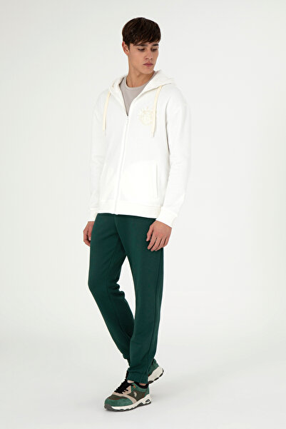 U.S. Polo Assn. Men's Cream Knitted Cardigan 50290731 -Vr071