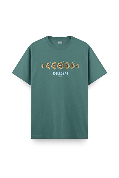 Orvia Life تي شيرت Green Dream The Moon العادي