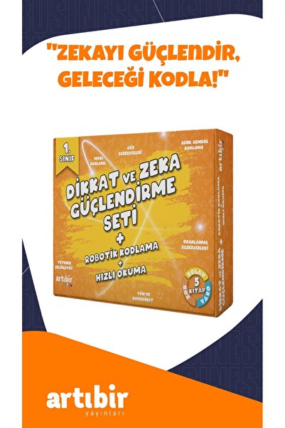 Artıbir Yayınları 1. Classroom Attention and Intelligence Strengthening Set of 5