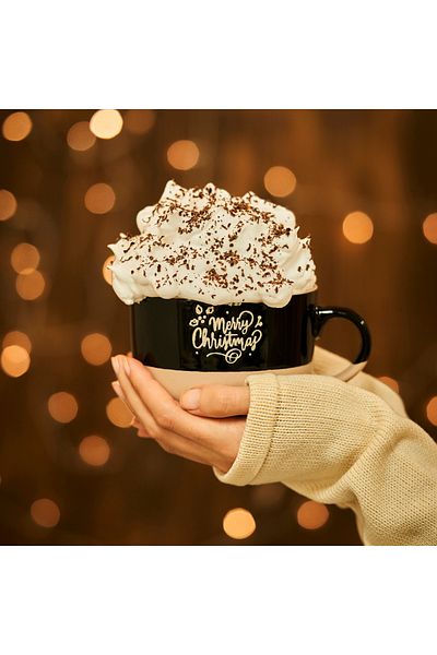 Bella Maison Chris Mug Black (490 Cc)
