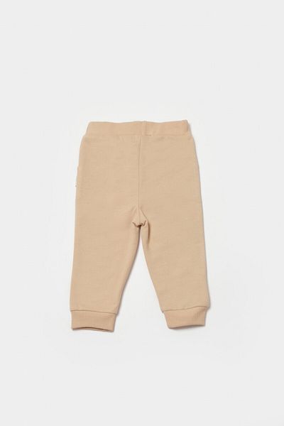 BabyCosy Pantaloni Lungi, Two Thread, 100%bumbac Organic - Stone,