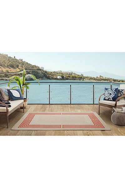 Bellona Deco Retro Rug 14347 - Copper, 160x230.