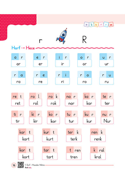 Üçgen Yayıncılık 1.Sınıf Okuma Yazma Seti - Heceden Metne Anlamlı Okuyorum