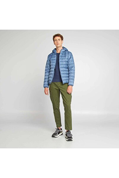 KIABI Piqué knit sweater BLUE