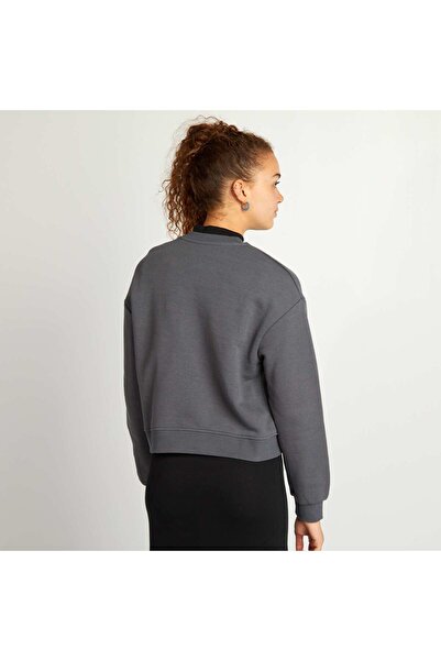 KIABI Sweatshirt fabric sweater GREY
