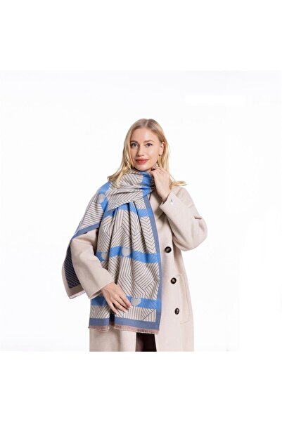 FENZA SCARF Fenza Y-810-6 Двосторонній шарф з вовни кашеміру