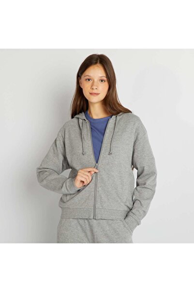 KIABI Zip-up hoodie GREY
