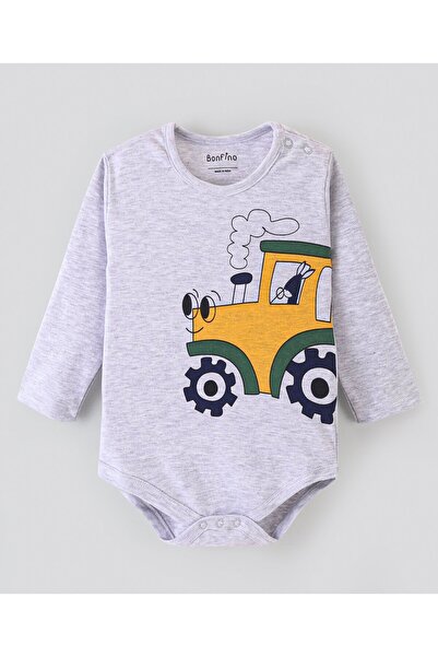 Bonfino 5-Pack Farm Graphic Full Sleeves Onesies - Multicolor