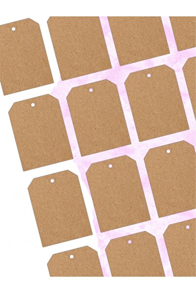 Grdall بطاقة المنتج المثقبة - بطاقة غير مطبوعة - بطاقة كرافت