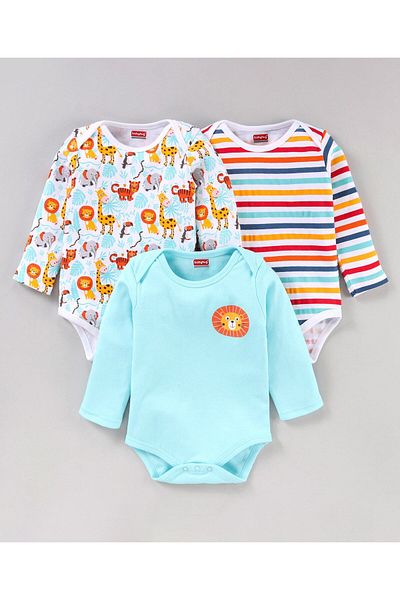 Babyhug %100 باموك أوزون كولو تيك بارسا 3'لو باكيت - جوك رينكلي