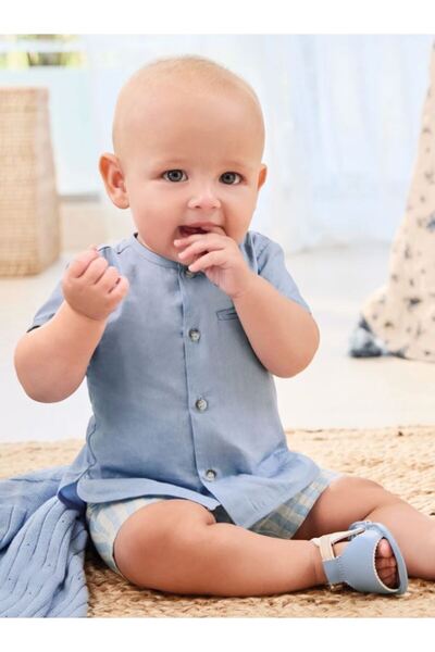 MAYORAL Baby Boy Shorts Shirt Set 1219